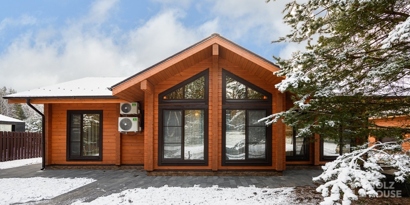 Дом из клееного бруса по проекту \"Лахти v2\" Фото 15